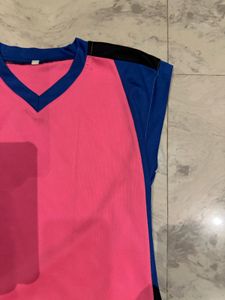 Sleeveless V-Neck Athletic Top