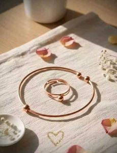 Combo Of Neck Chain Pendant/Ring&amp; Pretty Bracelet