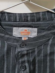 Men's Striped Kurta