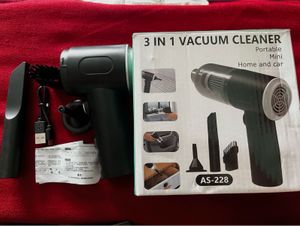3-in-1 Portable Mini Vacuum Cleaner