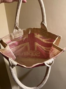 Superdry Tote Bag with Union Jack Design