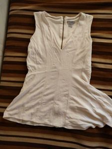 White Sleeveless Top