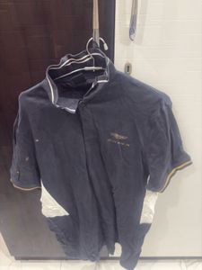 Hackett Navy Polo Shirt