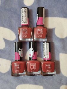 ELLE 18 Nail Pops - Set of 5