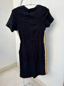 Black Stretchable Bodycon Mini Dress