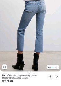 MANGO Flared jeans