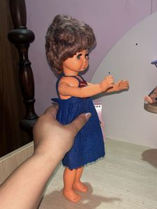 Vintage Doll ( stain on the face)