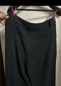 Classic Black Wide-Leg Pants