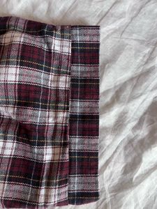 Tartan Plaid Cropped Camisole Top