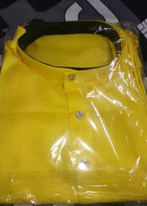 Yellow Kurta For Men