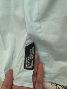 Superdry Blue Button-Up Shirt