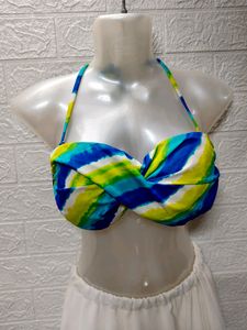 Boho Twist Halter Bikini Top