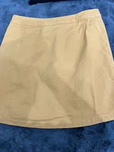 Cute Mustard Skirt