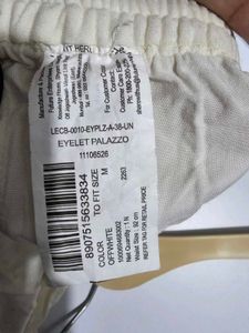 Comfortable Cream Wide-Leg Pants