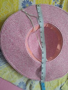Beautiful Pink Beach Hat. For Sun Protecti