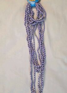 Cute Lavender &amp; White Hair Ties
