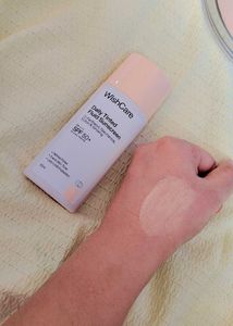 WishCare Daily Tinted Fluid Sunscreen SPF 50+ shad