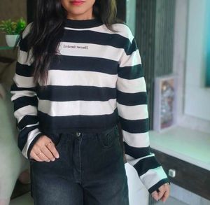 Striped Long Sleeve Top