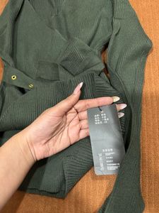 Olive Green colour top