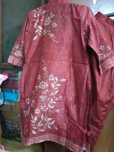 Maroon Kurta Set with Dupatta