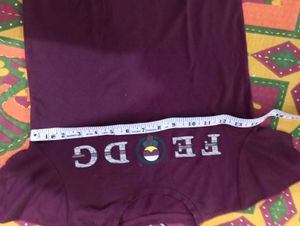 Maroon Graphic T-Shirt