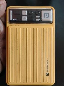 Portronics power bank charges 50% 22.5w