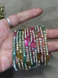 Sparkling Rhinestone Bangles
