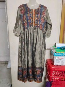Untouched|PLUSS Sized|Branded Ethnic Midi Dress