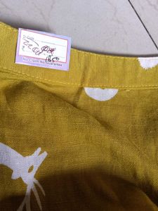 Charming Mustard Yellow Dress