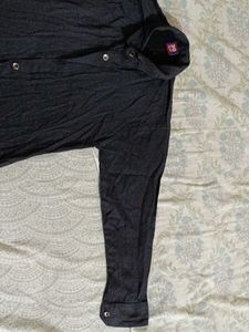 Boy's Dark Patterned Shirt