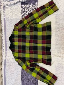 Checkered Cropped coat