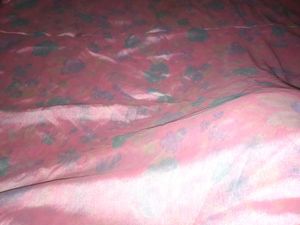 Pink Floral Saree