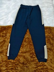 Jockey Navy Blue Joggers with Tan Accents