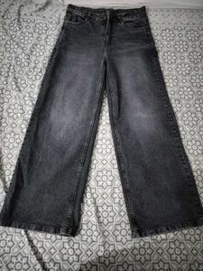 Trendy Wide Leg Denim Jeans✨