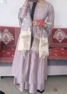 Beautiful Lilac kurta set