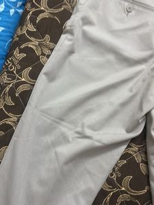 Men's Light Grey formal Pants