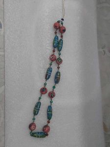 Vintage Traditional Style Floral &  Beaded Ne