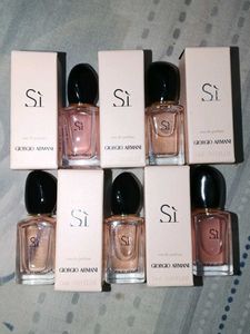 5 Giorgio Armani Si Eau de Parfum Miniatures