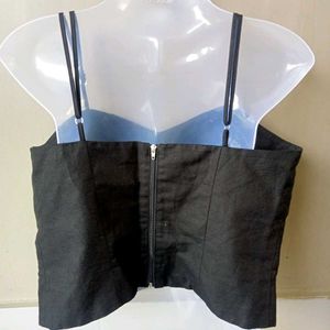 Botique Crop Black