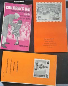 Vintage Indian Stamps Collection