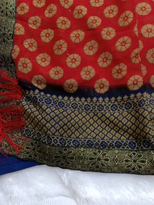 Art Silk Saree Without Blouse