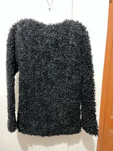 Black Fuzzy Jacket