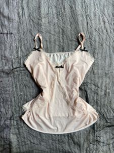 Cute Lace Trim Camisole