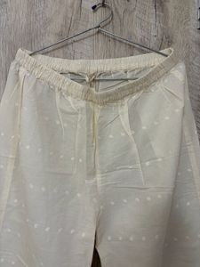 Embroidered Palazzo Pants