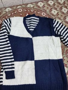 Stylish Color Block Sweater