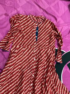 Ramas Pure Cotton Flare Kurta