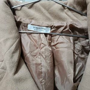 Elegant Beige Trench Coat