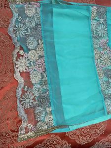 Elegant Teal Kurta Set with Intricate Embroidery