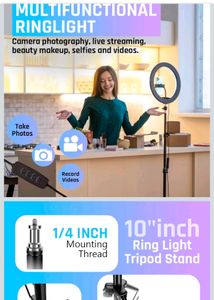 Ring Light with Stand