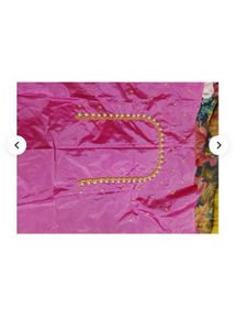 Elegant Pink Saree with Embellished Blouse